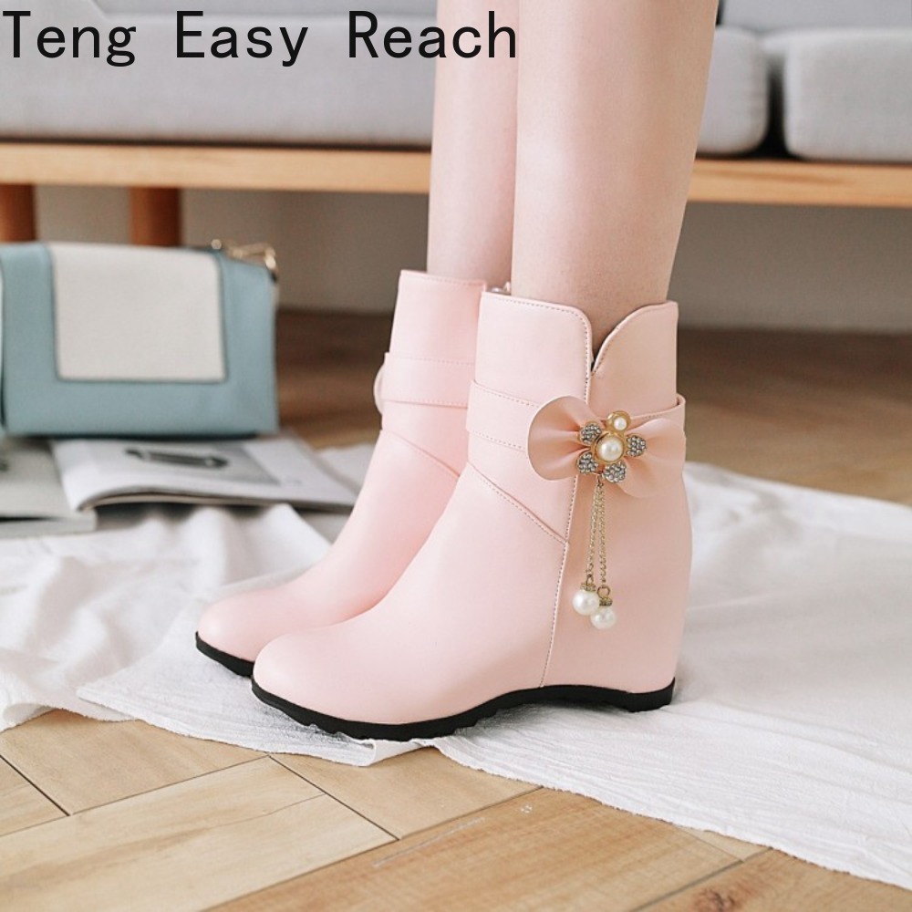 Ethnic Fashion Brands - Botas de Moda con Plataforma para