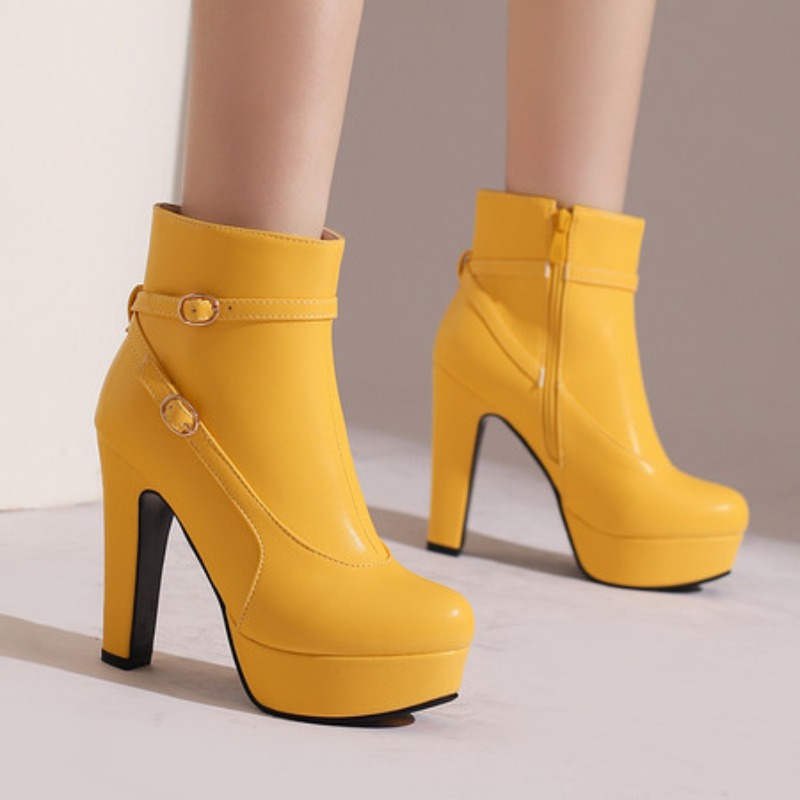 Winter Ethnic Fashion For Women - Botas de plataforma a la moda