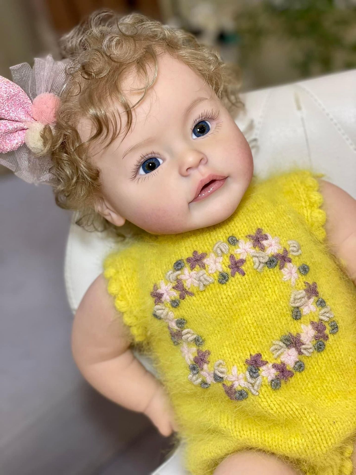 Kids Ethnic Fashion - Muñecas Reborn SUESUE de 60 CM,