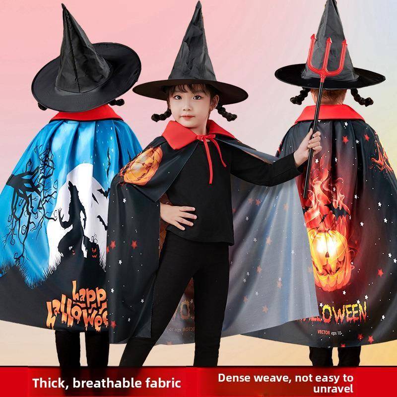 Kids Ethnic Fashion - Disfraz de Halloween para Niños, Capa
