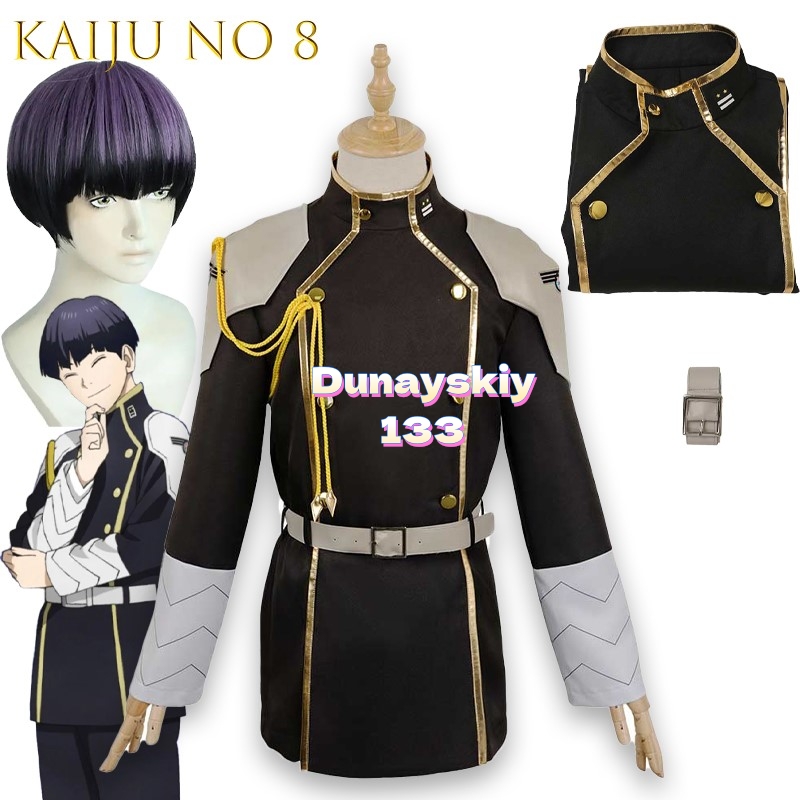 Haori Japanese Jacket - Anime No 8 Kaiju Cosplay disfraz
