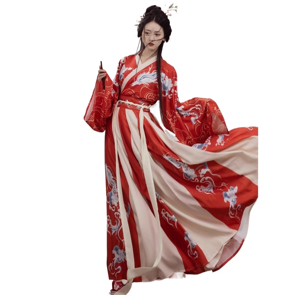 Ethnic Fashion Show - Ropa tradicional china Hanfu, vestido de