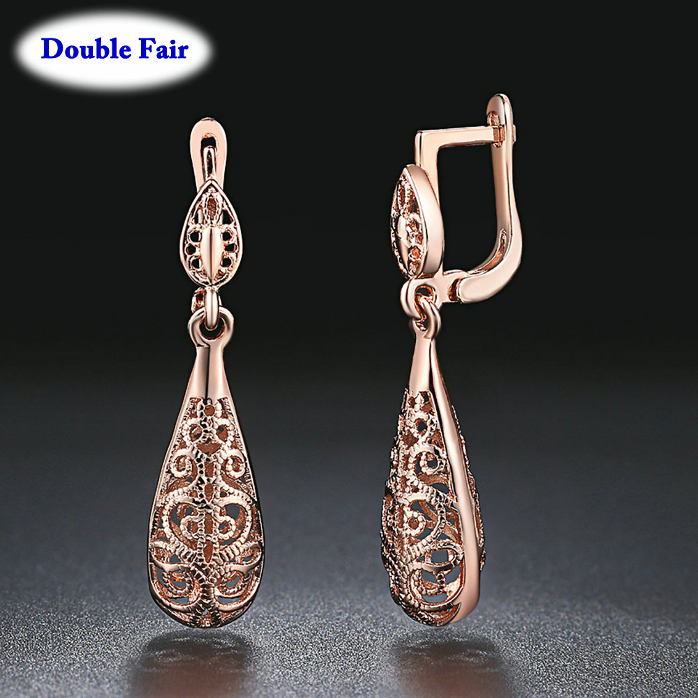 Ethnic Fashion Brands - Pendientes de gota de agua de