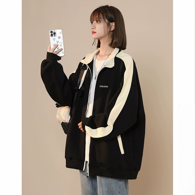 Ethnic Chic Fashion - Chaquetas de béisbol para mujer con