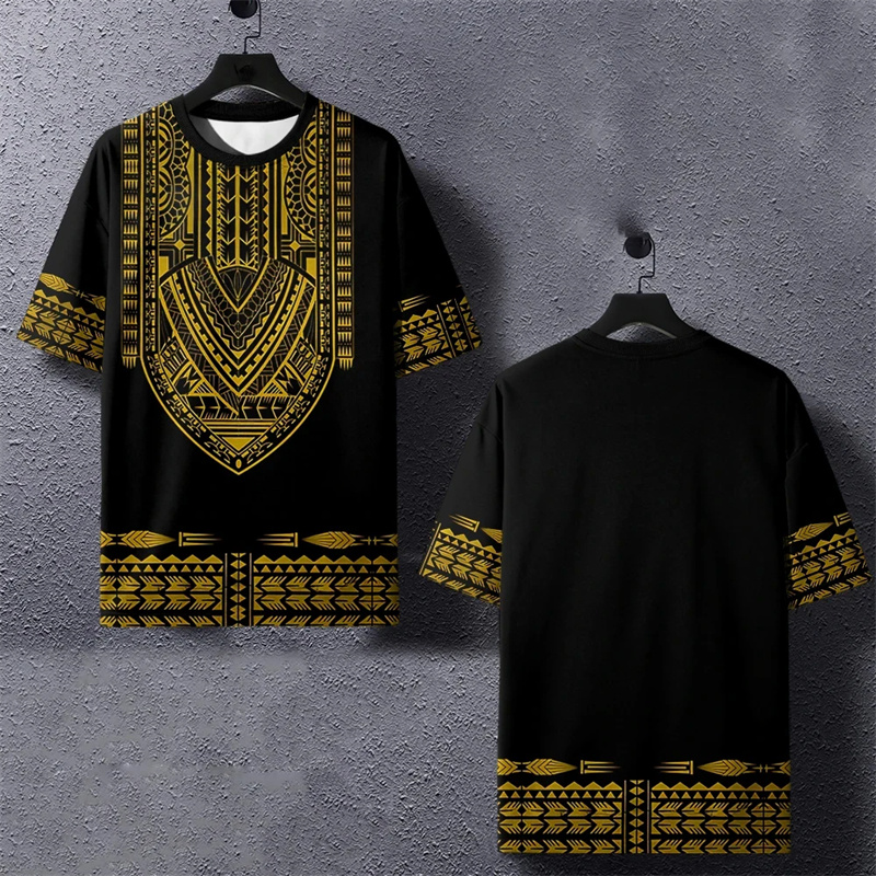 Kids Ethnic Fashion - Camiseta con estampado Harajuku 3D para