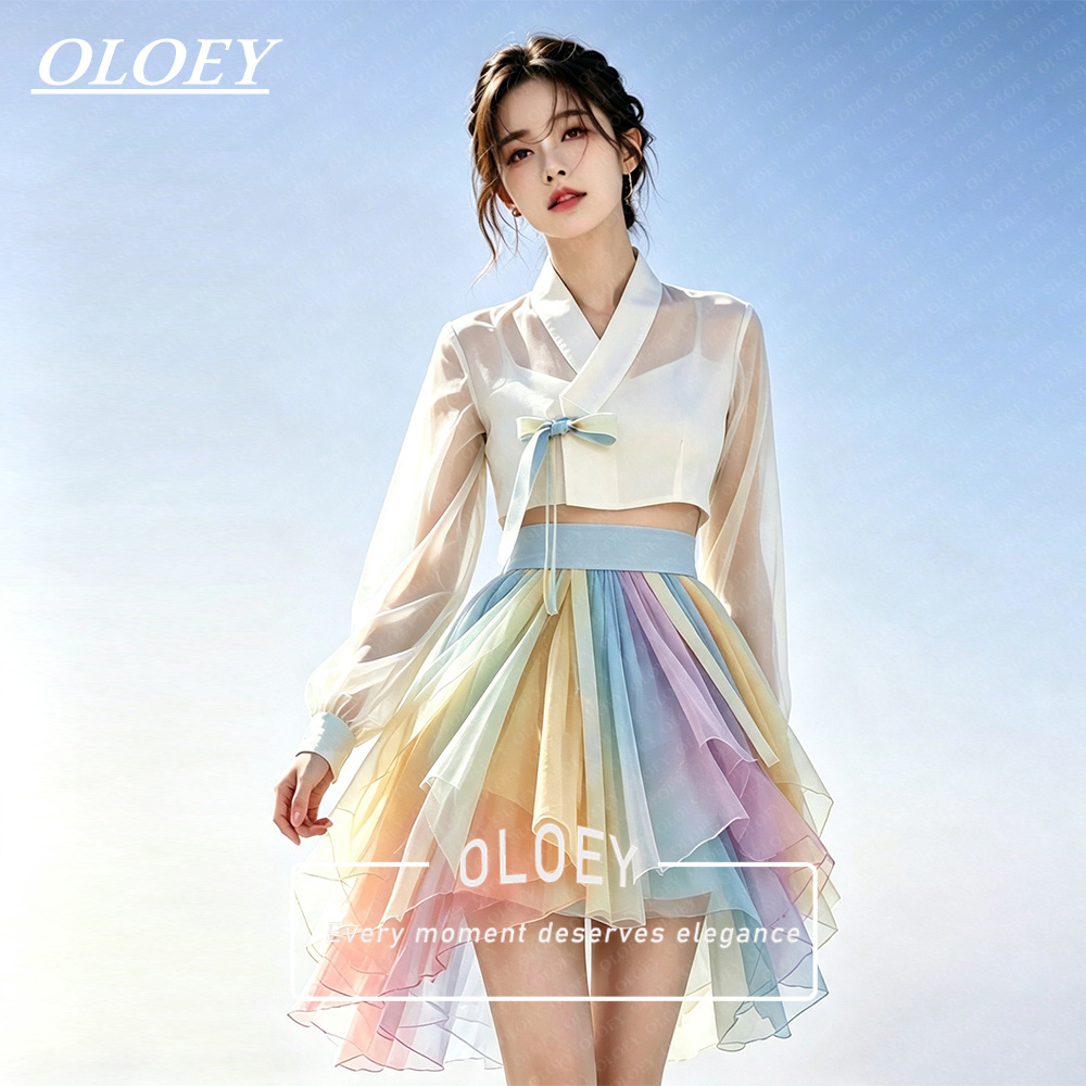 Hanbok Modern Set - OLOEY Moderno Conjunto de Hanbok Corto