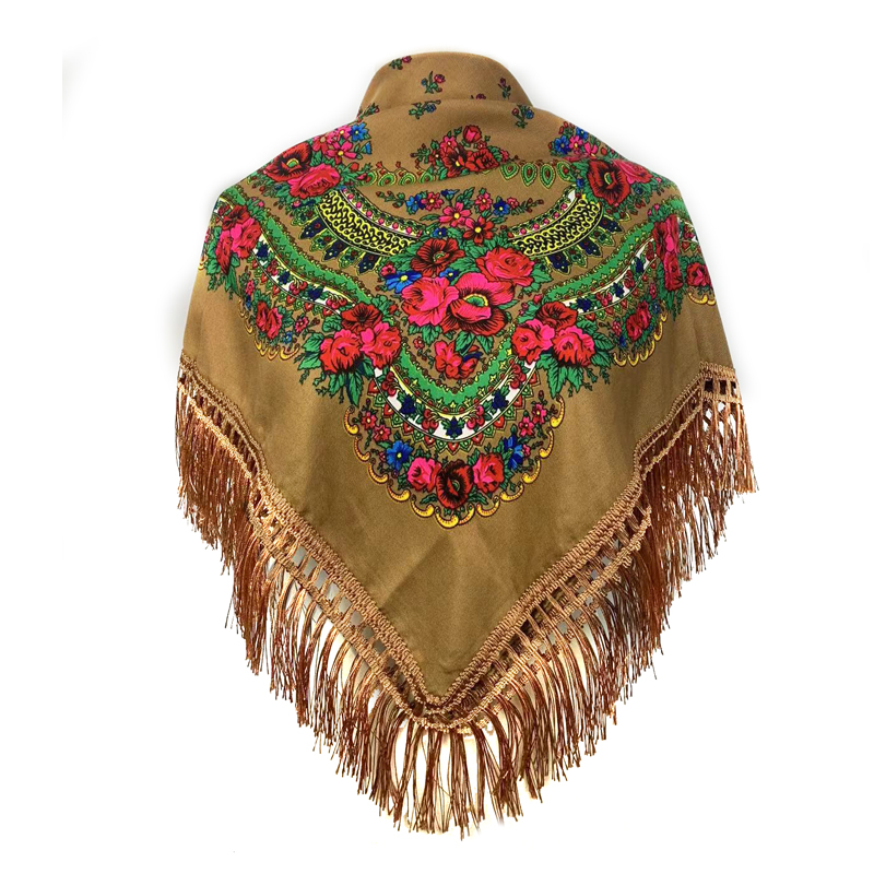Ethnic Fashion Men - Diadema étnica con flecos Bandana Babushka,