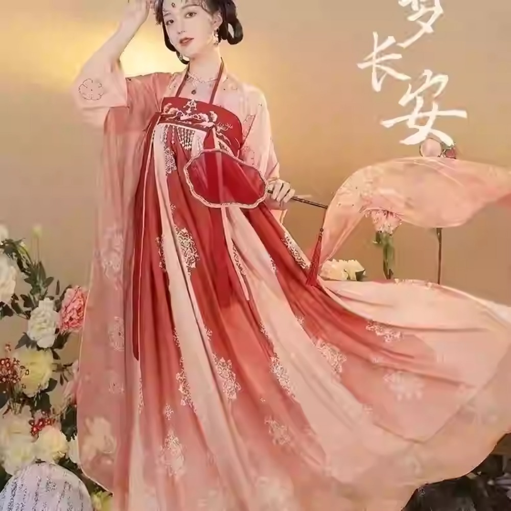 Ethnic Fashion Show - Hanfu-vestido tradicional chino, disfraces de Cosplay,