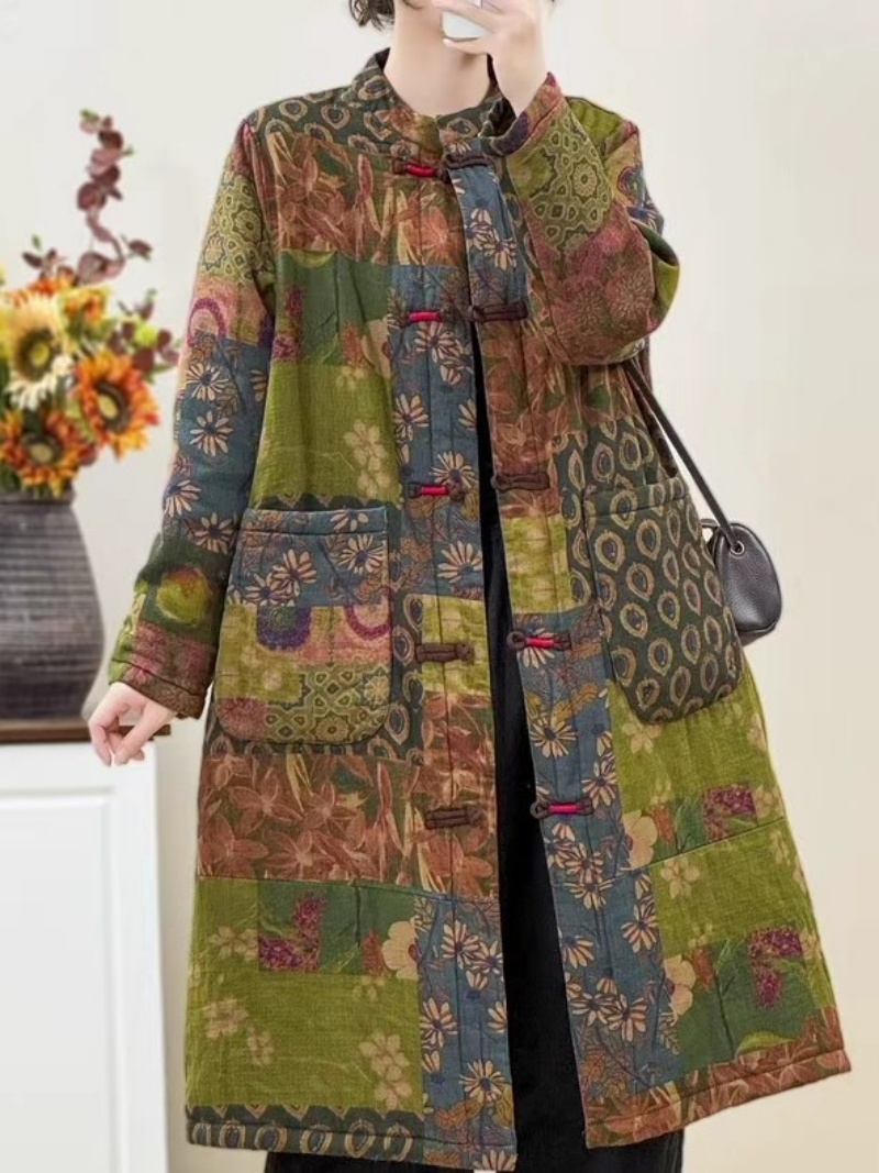 Chaqueta de Algodón con Estamp - Winter Ethnic Fashion For Women reseña y precio