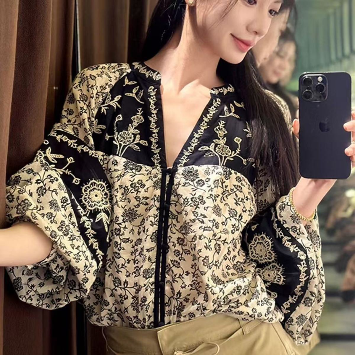 Camisa Étnica Estampada de Mod - Ethnic Chic Fashion reseña y precio