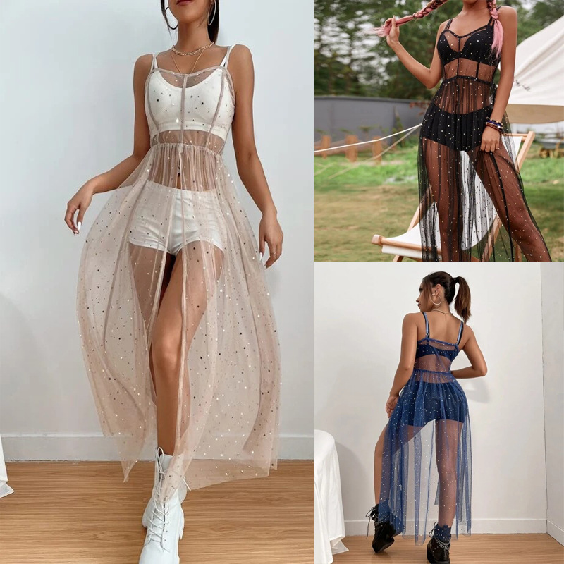 INS Streetwear-vestido de enca - Ethnic Fashion Wear reseña y precio