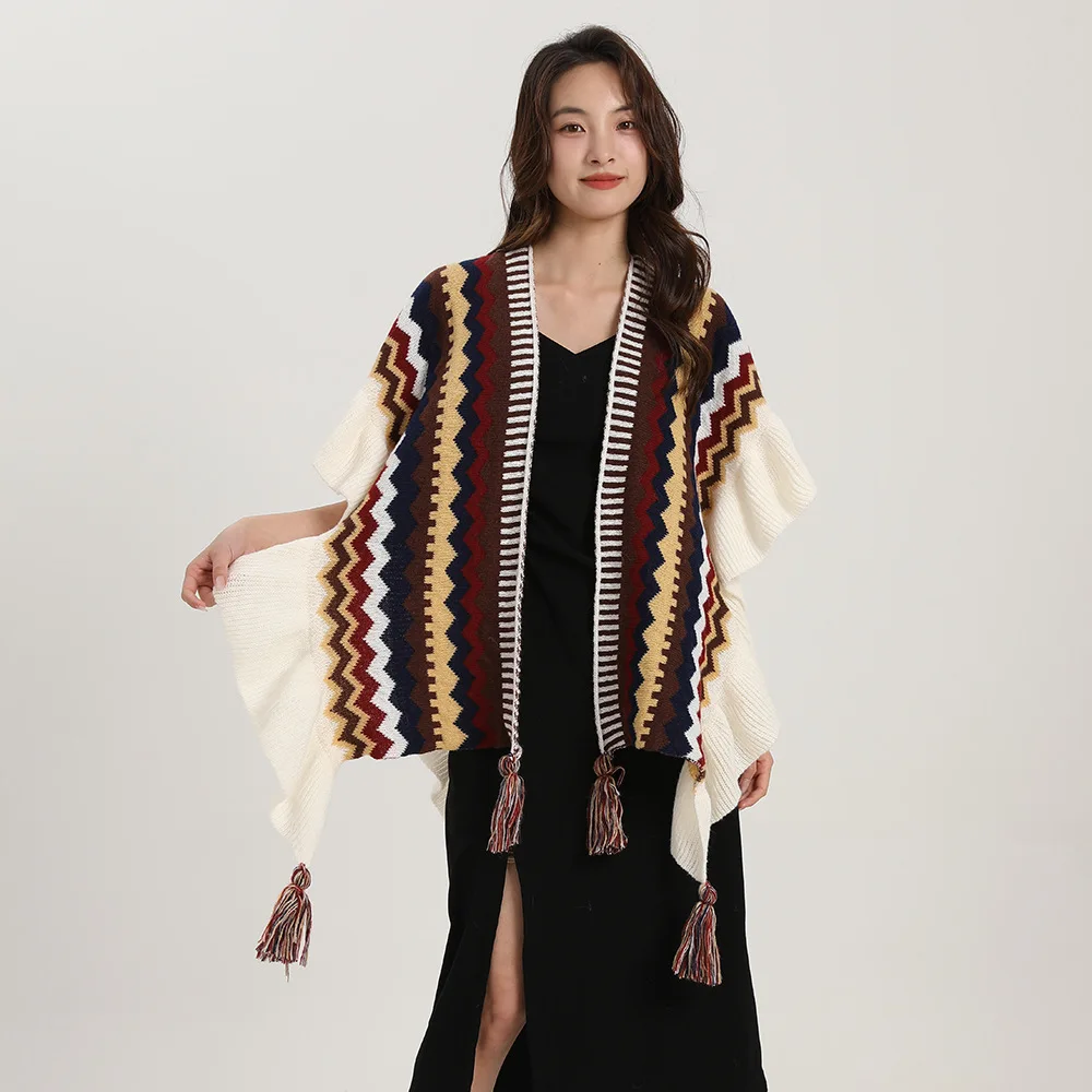 Chal bohemio para mujer, cárdi - Winter Ethnic Fashion For Women reseña y precio