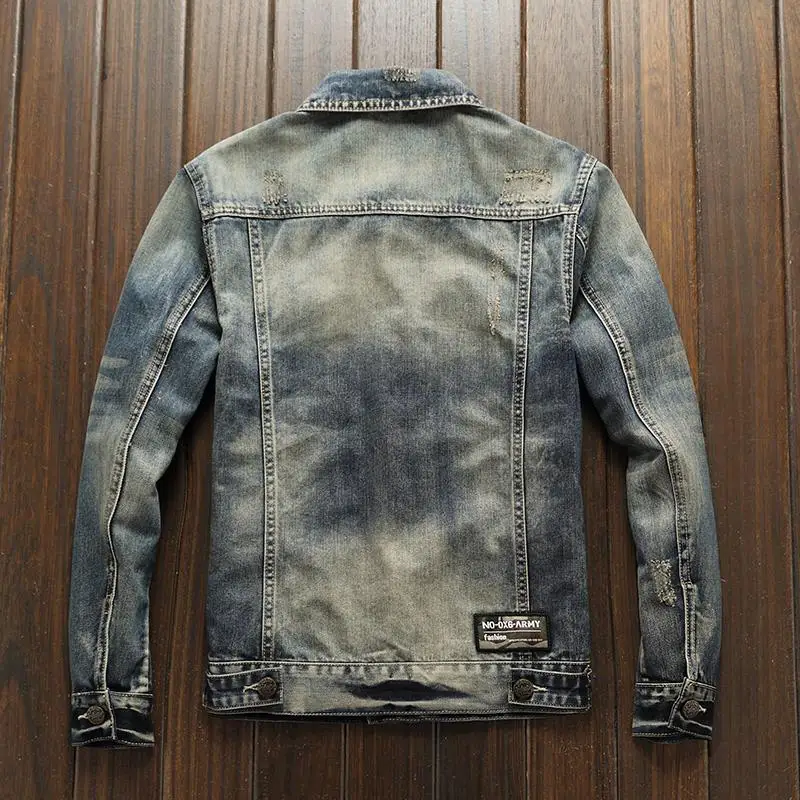 Abrigo vaquero de otoño para h - Haori Japanese Jacket reseña y precio