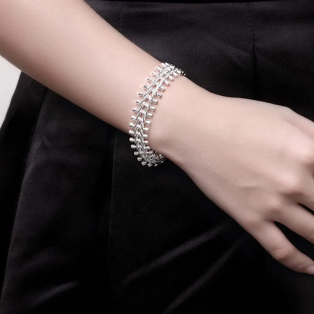 1 unidad de pulseras de plata  - Ethnic Fashion Brands reseña y precio