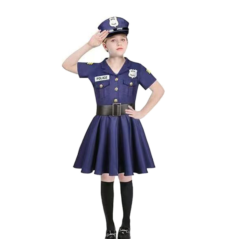 Disfraz de Policía para Niñas  - Ethnic Fashion Wear reseña y precio