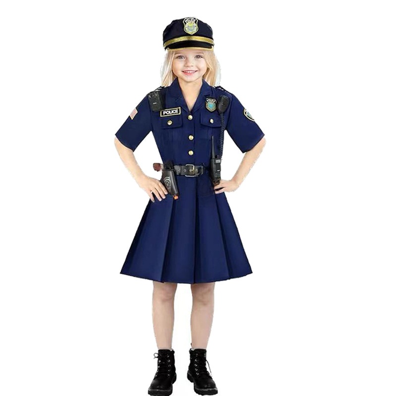 Disfraz de Policía para Niñas  - Ethnic Fashion Wear reseña y precio