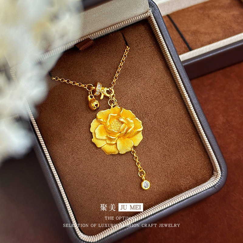 Collar de oro real de 24K, est - Ethnic Fashion Store reseña y precio
