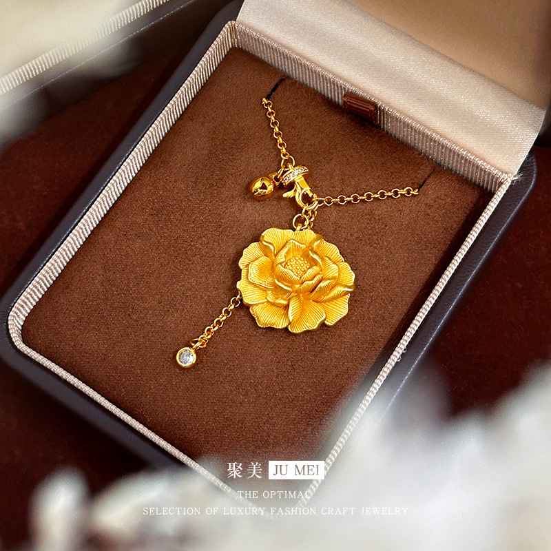 Collar de oro real de 24K, est - Ethnic Fashion Store reseña y precio