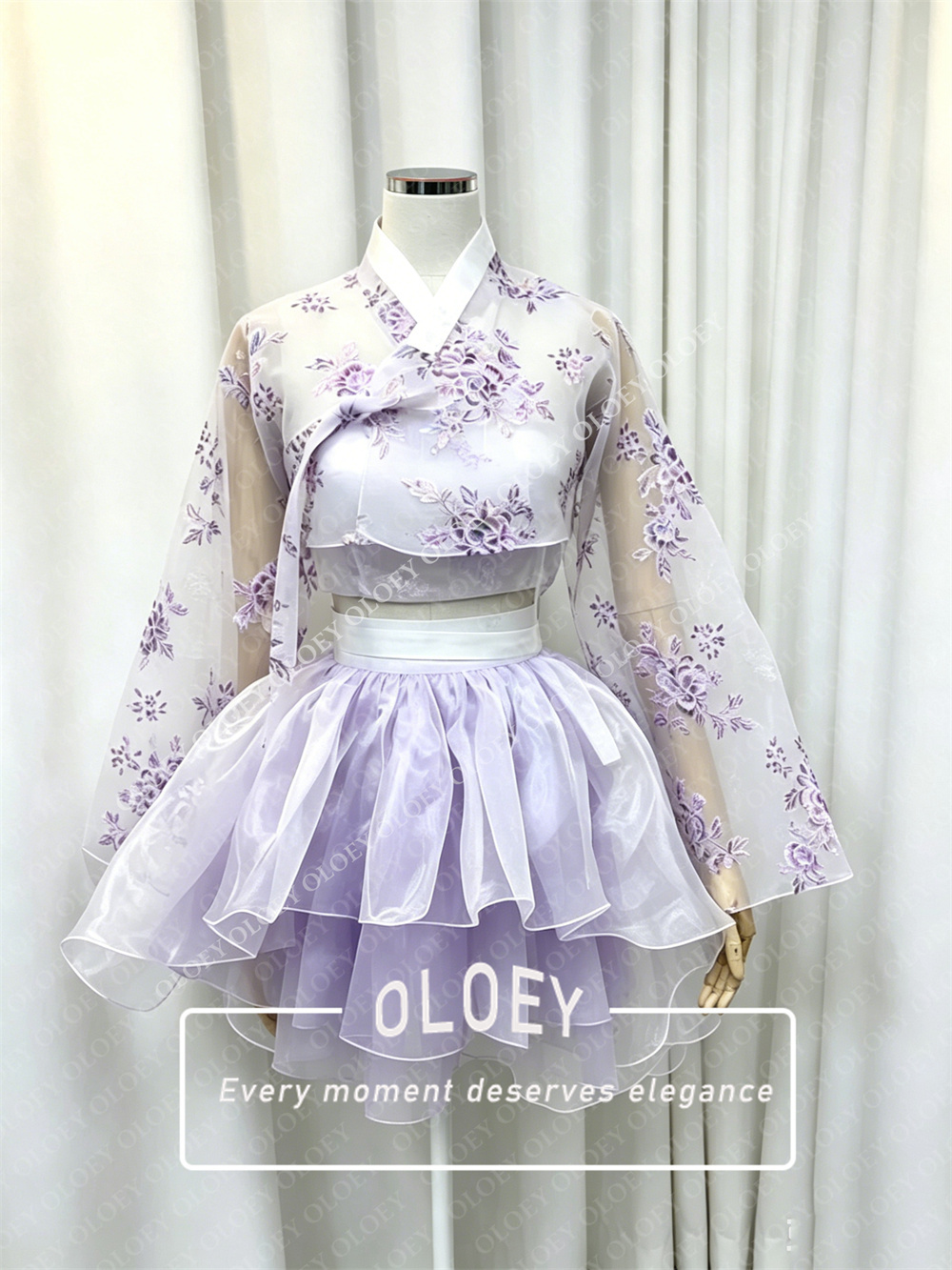OLOEY Hanbok Corto Moderno con - Hanbok Modern Set reseña y precio