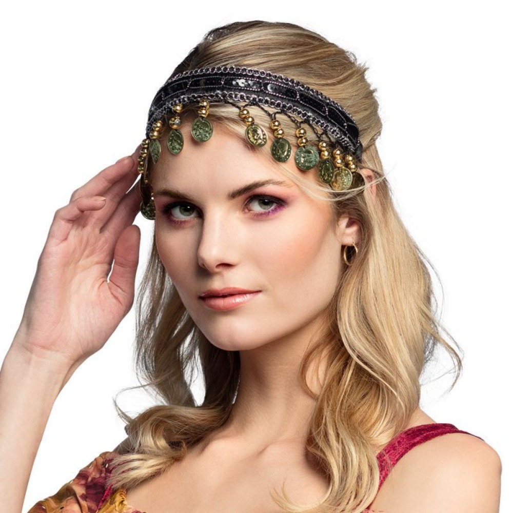 Diadema de Plástico Multicolor - Ethnic Fashion Show reseña y precio
