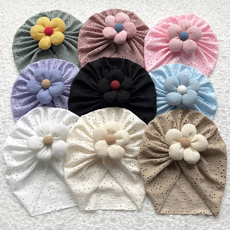 Gorro turbante con flores 3D p - Ethnic Fashion India reseña y precio