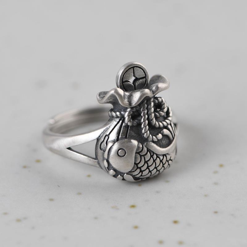 Anillo Koi estilo chino con bo - Ethnic Wear Men'S Fashion reseña y precio