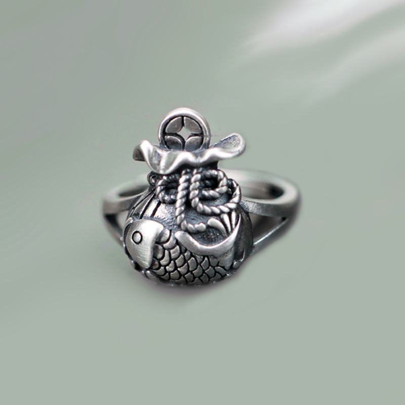 Anillo Koi estilo chino con bo - Ethnic Wear Men'S Fashion reseña y precio