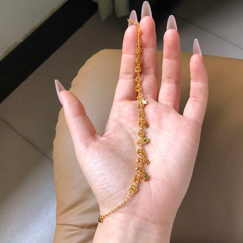 Pulsera de oro de 24 quilates  - Ethnic Fashion Store reseña y precio