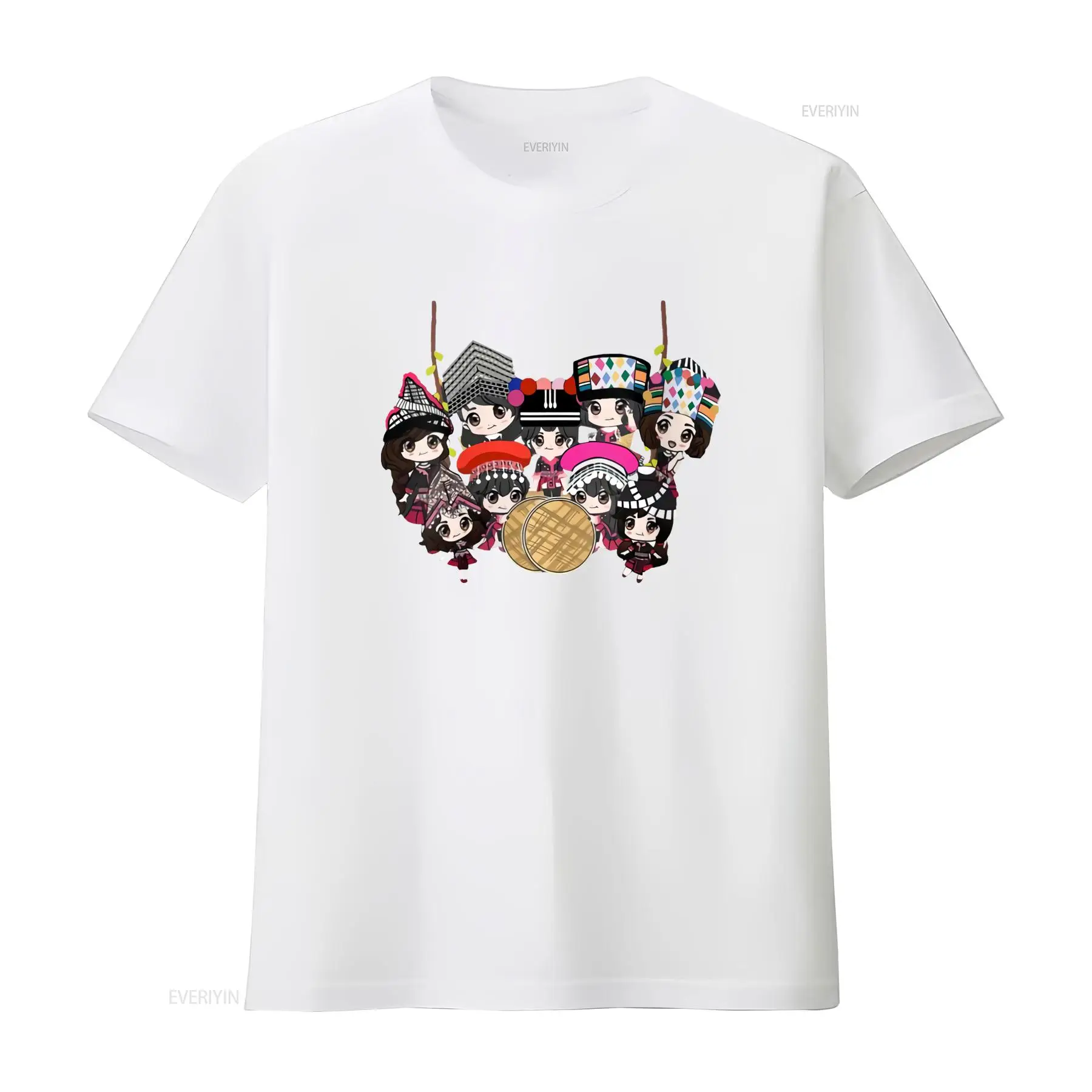 Camiseta con estampado de dibu - Ethnic Wear Men'S Fashion reseña y precio