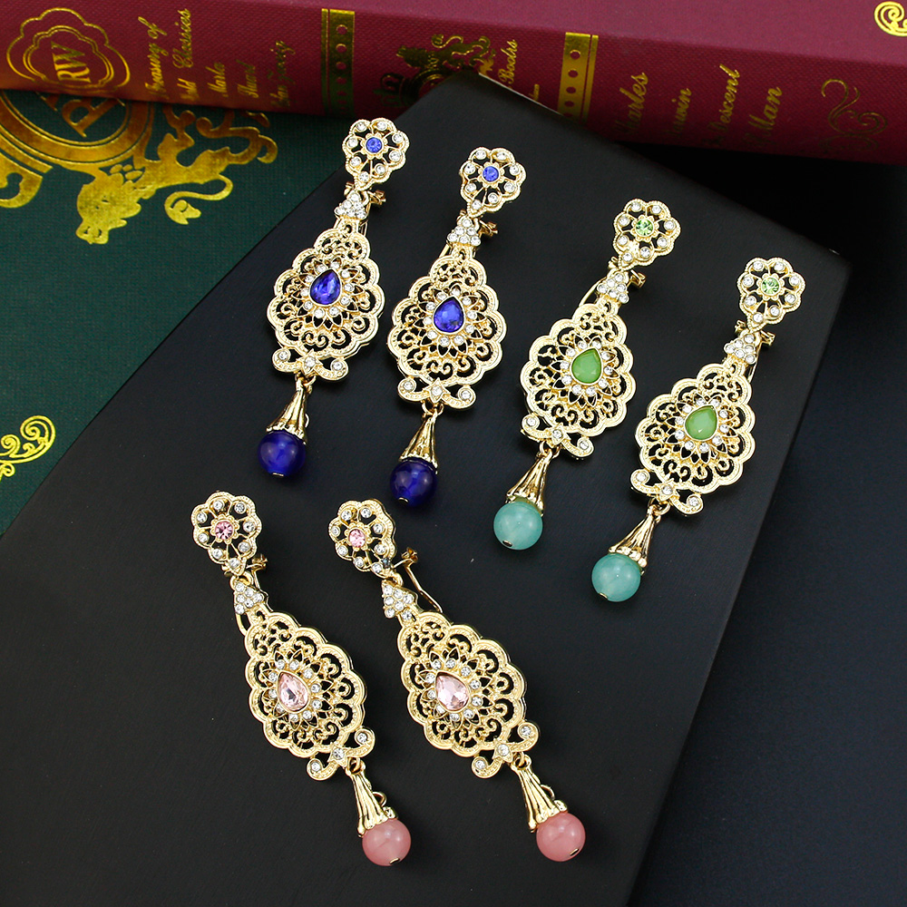 Sunspicems-pendientes marroquí - Ethnic Chic Fashion reseña y precio