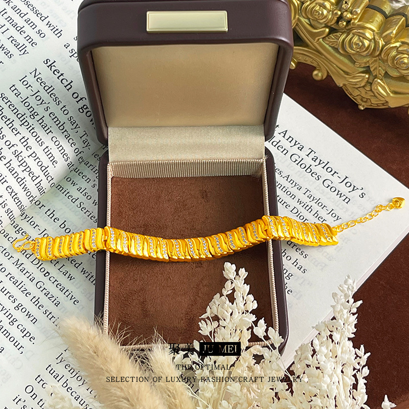 Pulsera de oro de 24 quilates  - Ethnic Fashion Store reseña y precio