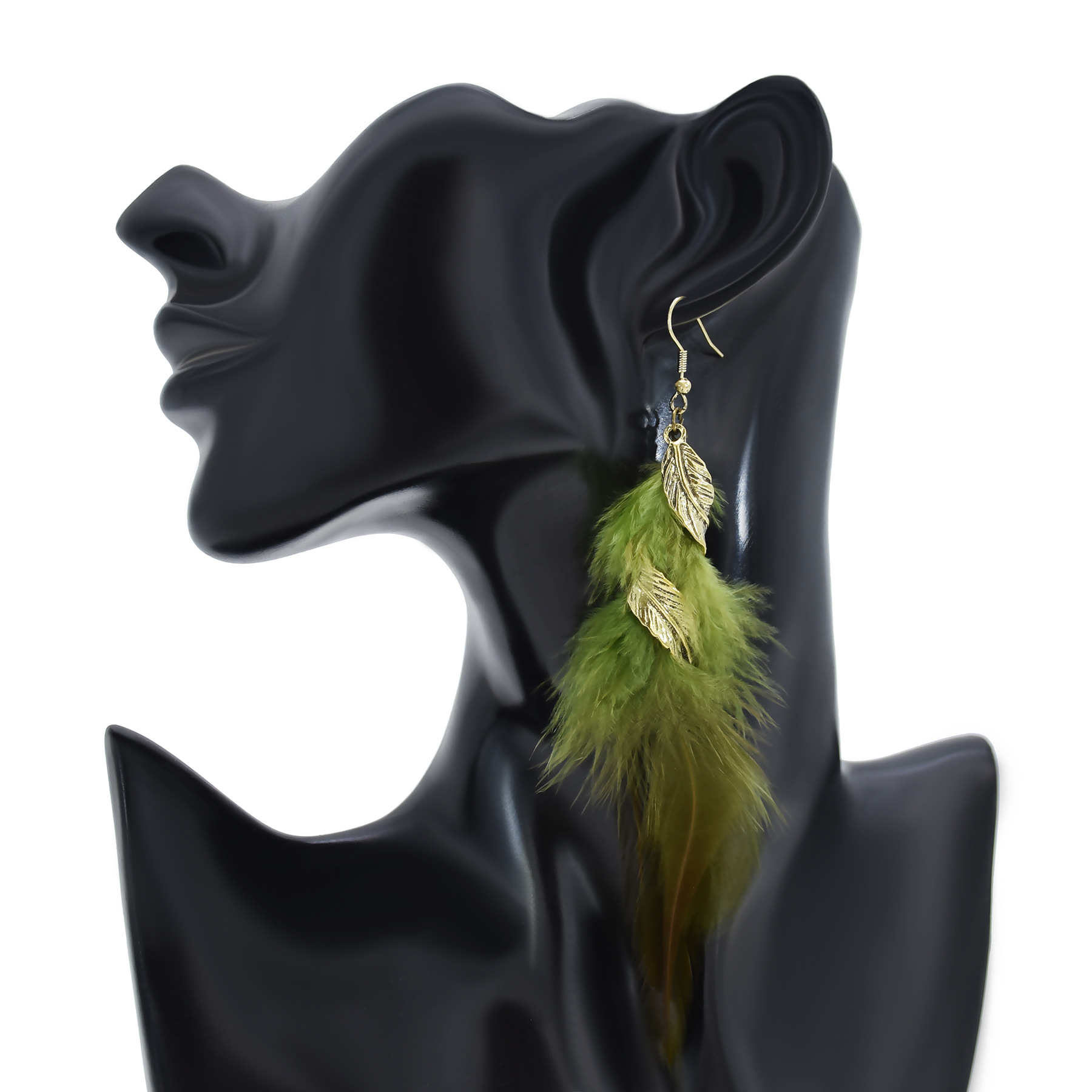 Pendientes colgantes de plumas - Winter Ethnic Fashion For Women reseña y precio