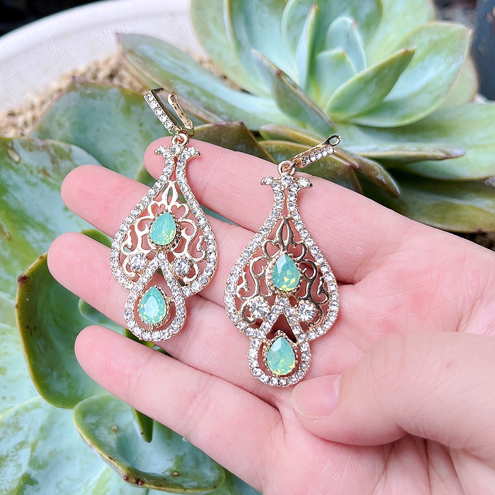 Sunspicems-pendientes de crist - Ethnic Chic Fashion reseña y precio