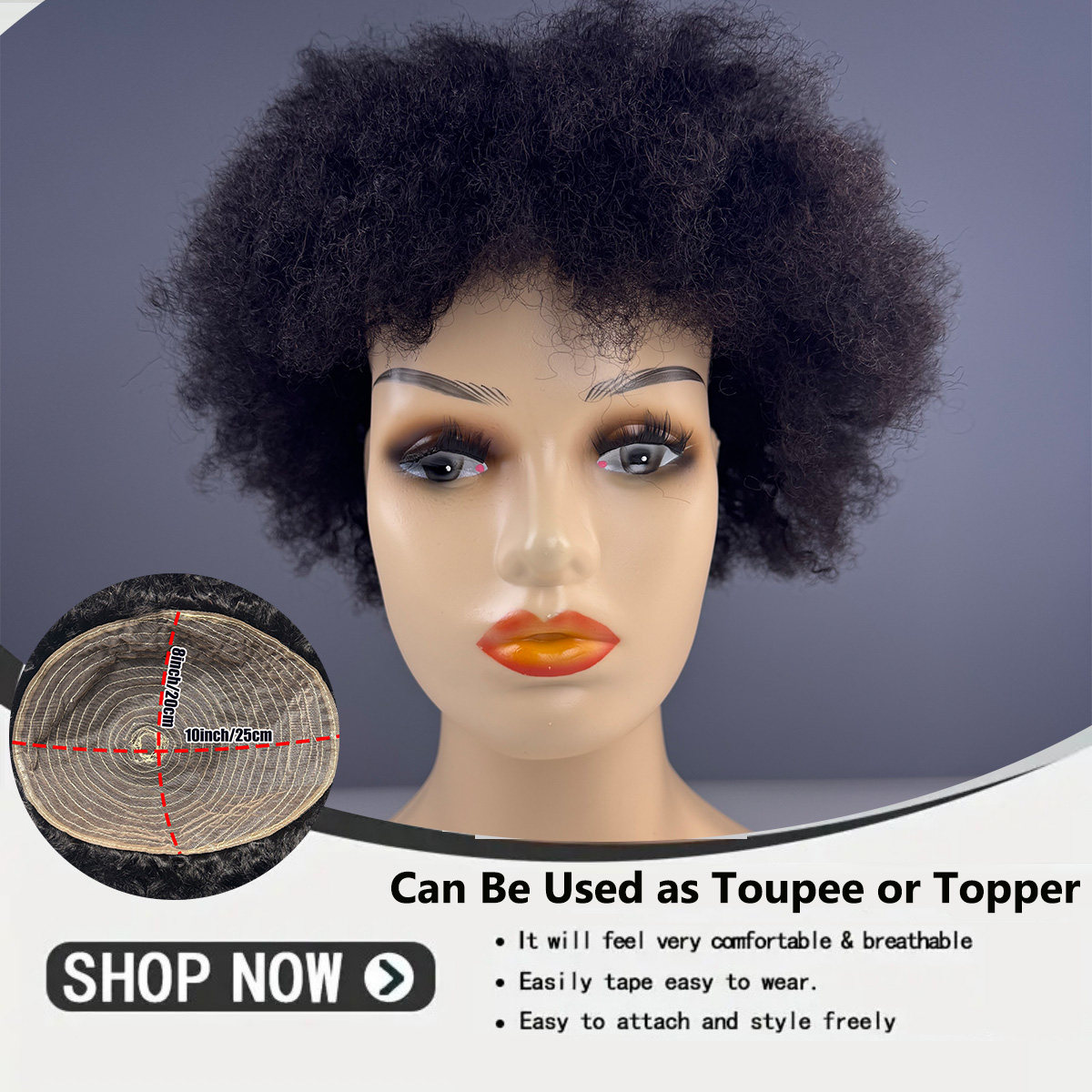 Tupé o adorno de cabello human - Ethnic Fashion India reseña y precio