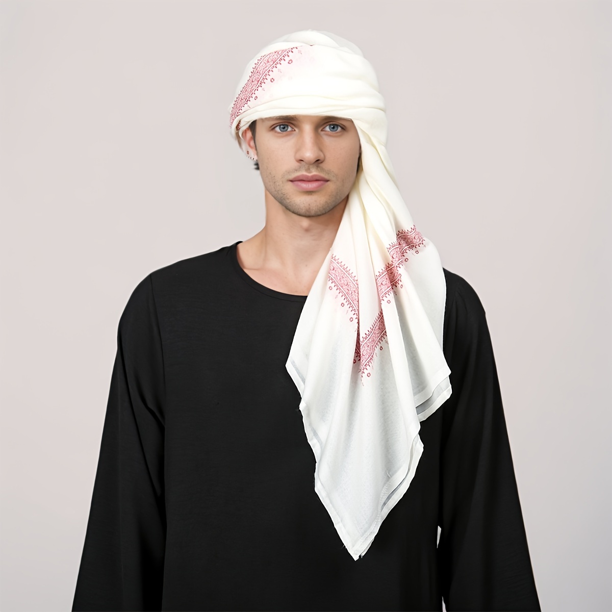 2025 Bufanda de oración étnica - Ethnic Fashion Men reseña y precio
