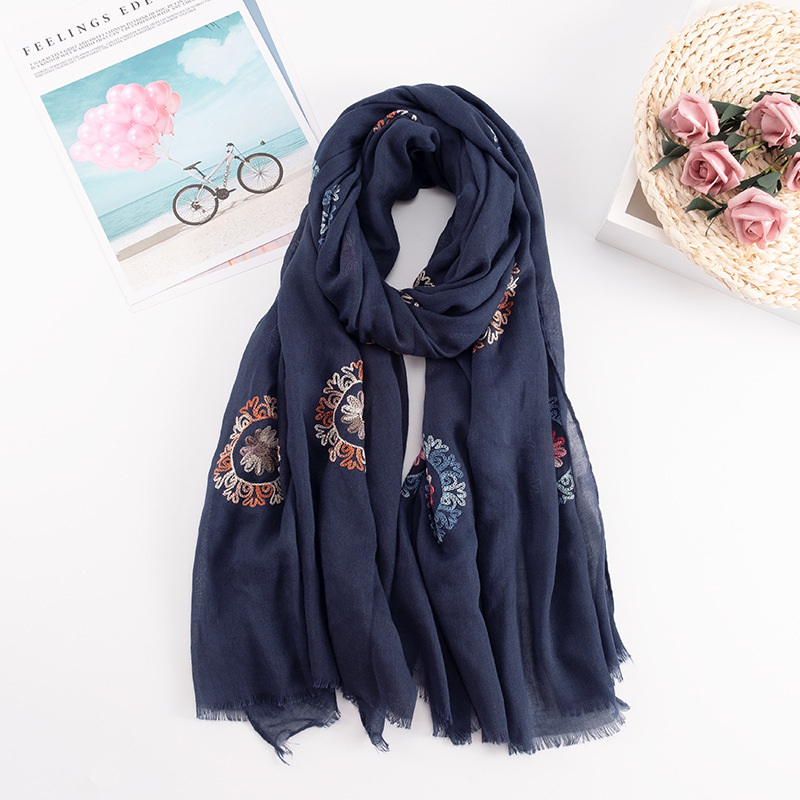 Foulard bordado étnico para mu - Winter Ethnic Fashion For Women reseña y precio