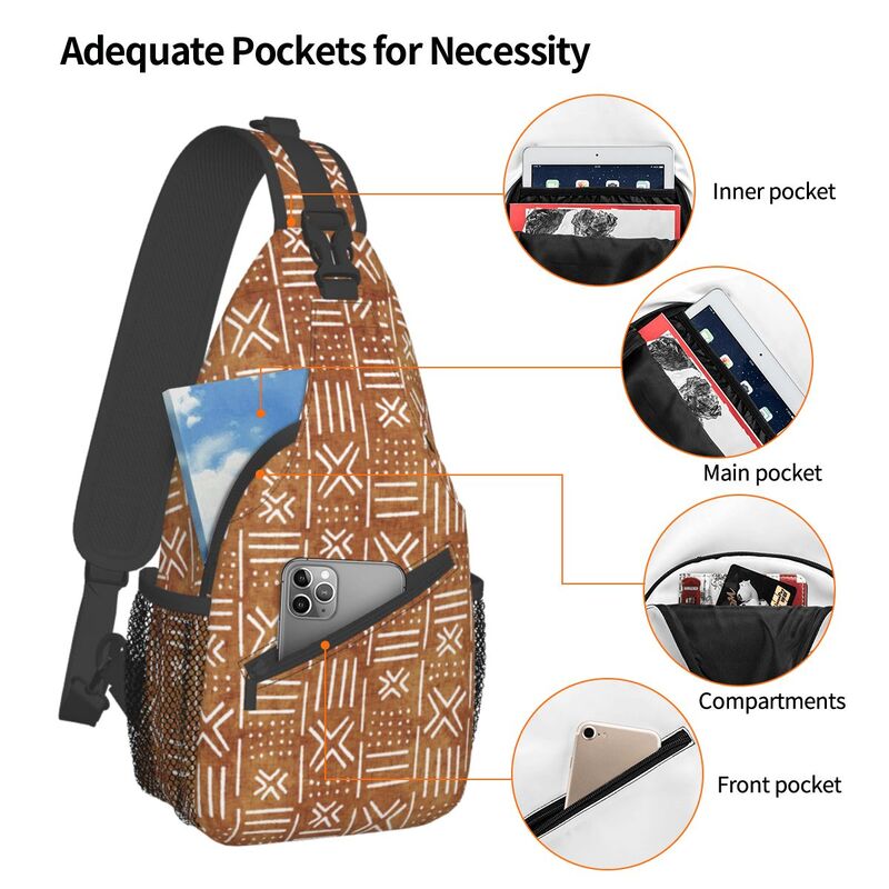 Bogolan-Bolso de hombro con pa - Ethnic Fashion Men reseña y precio