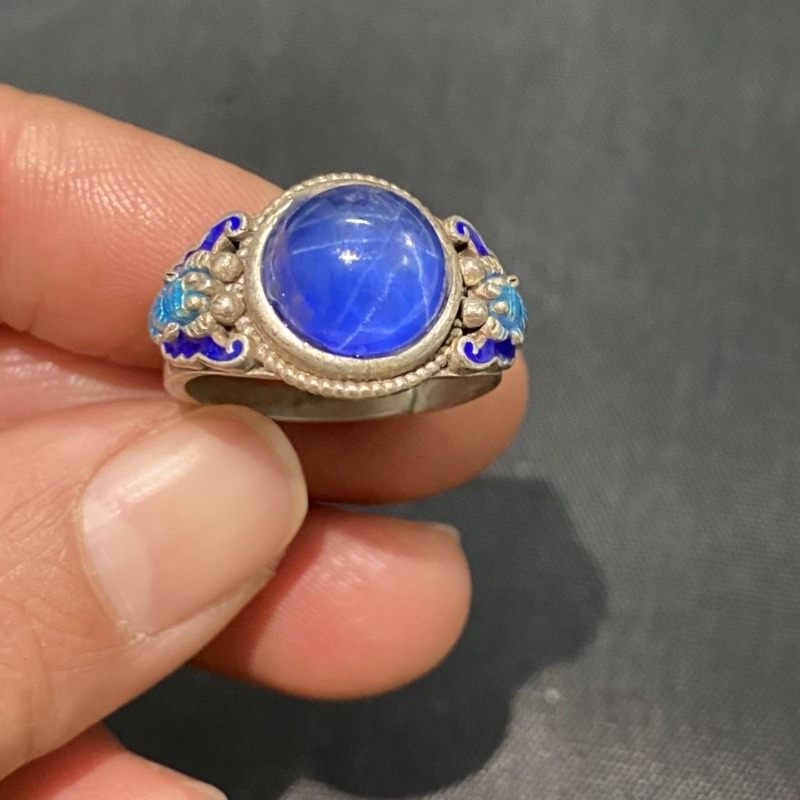 Anillo Abierto Étnico Cloisonn - Ethnic Wear Men'S Fashion reseña y precio