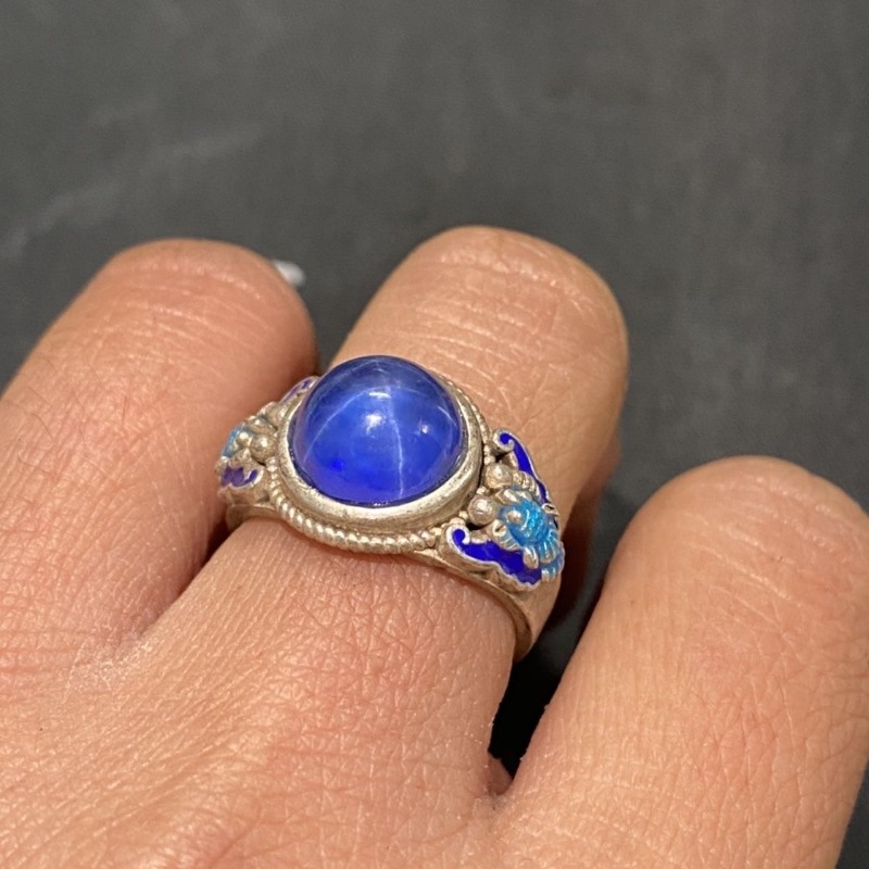 Anillo Abierto Étnico Cloisonn - Ethnic Wear Men'S Fashion reseña y precio