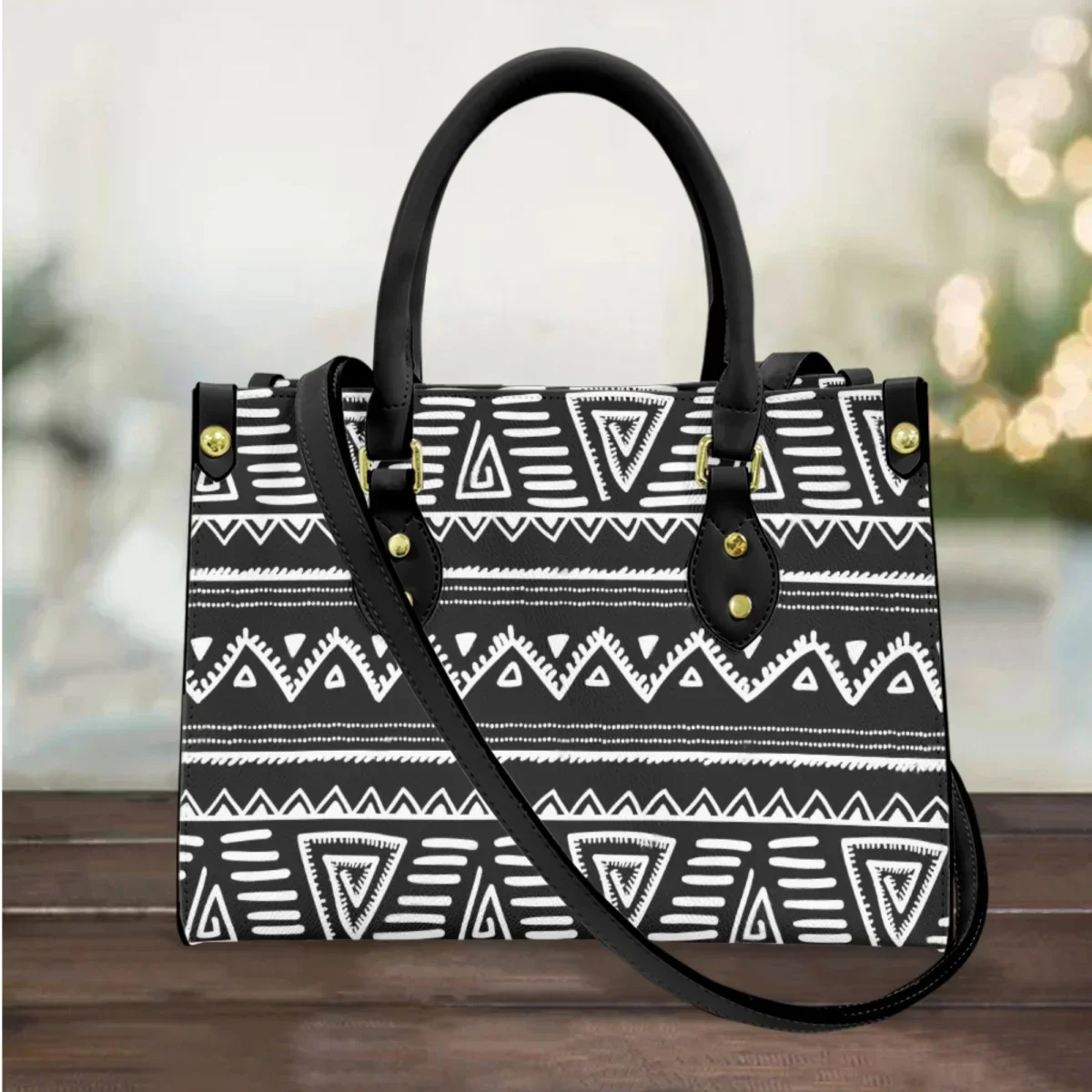Bolso de Hombro de Cuero PU Ét - Ethnic Chic Fashion reseña y precio