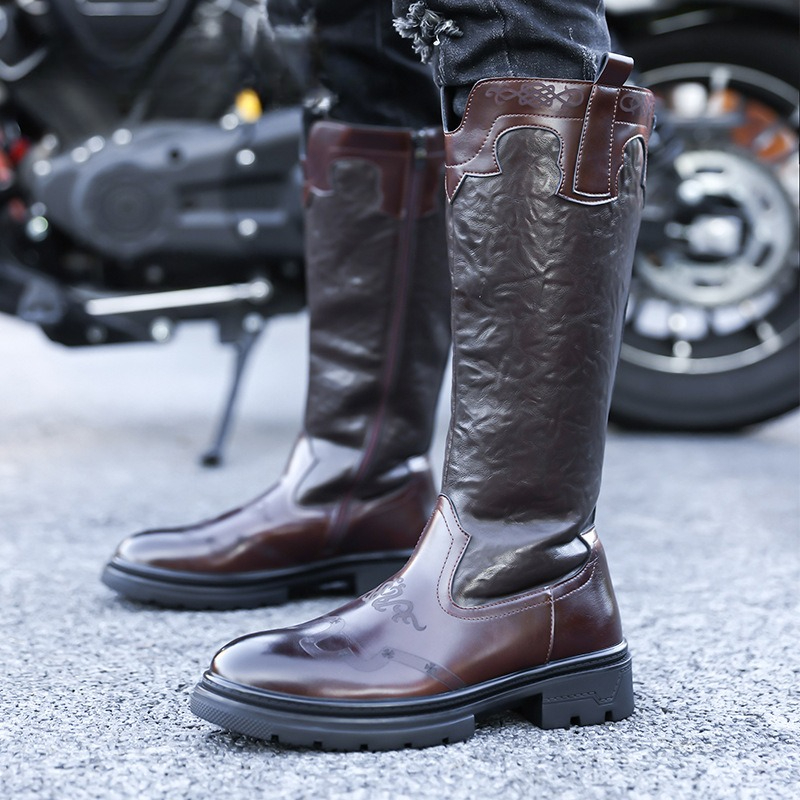 Botas a media pantorrilla para - Ethnic Fashion Men reseña y precio
