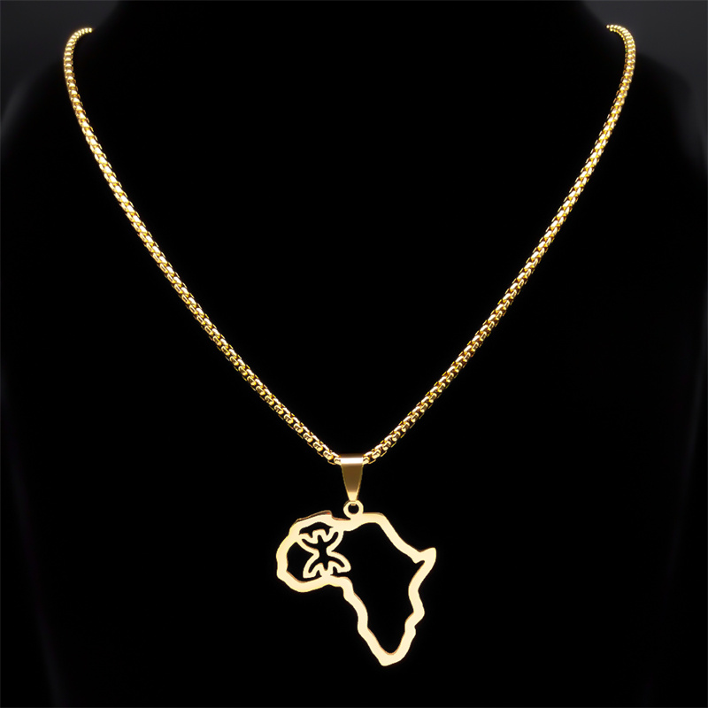 Mapa de África, collares bereb - Ethnic Fashion Show reseña y precio