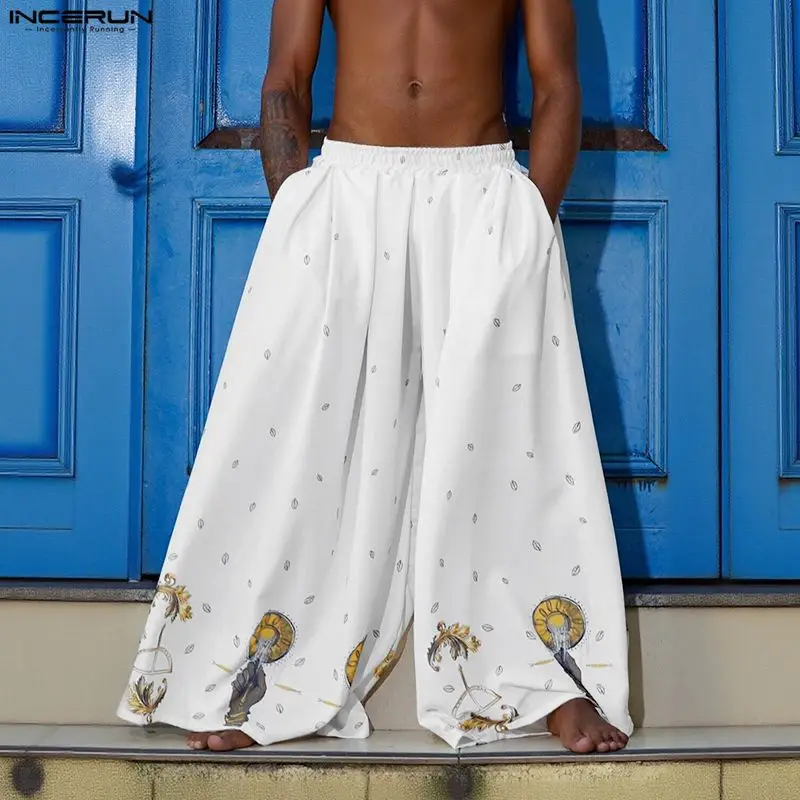 INCERUN Pantalones de Pierna A - Ethnic Fashion Men reseña y precio