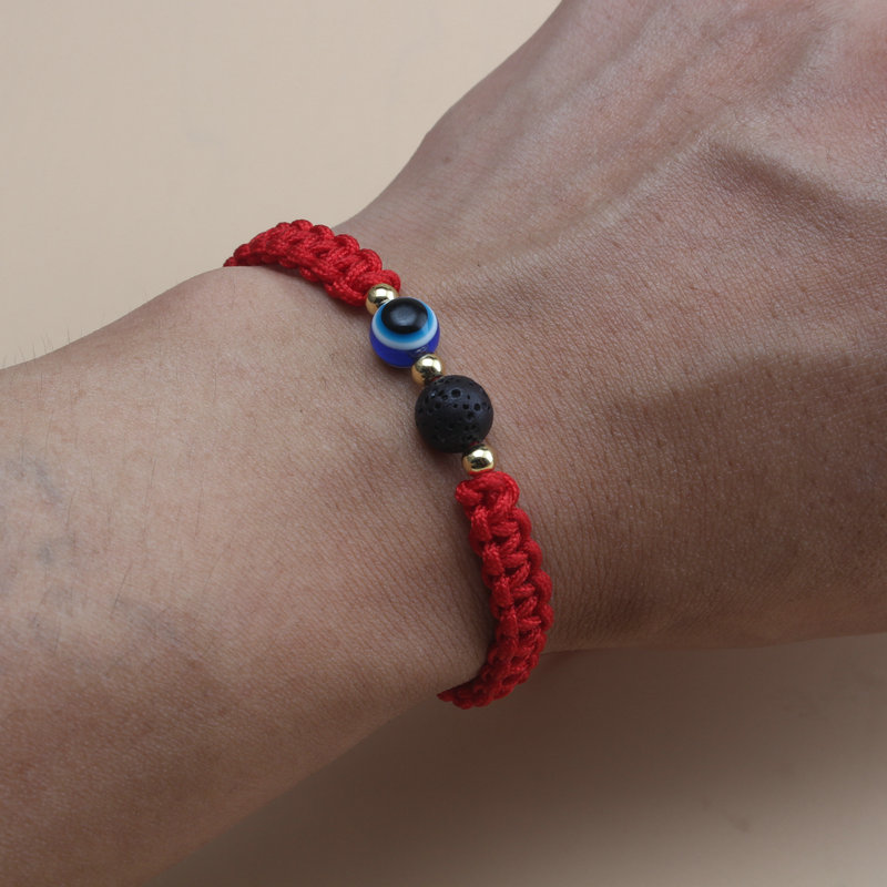 Pulsera de mal de ojo de estil - Ethnic Wear Men'S Fashion reseña y precio