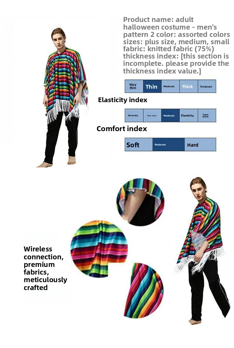 Capa de Halloween para Adultos - Ethnic Fashion Brands reseña y precio