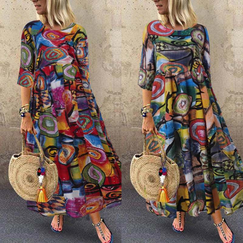 2025 Otoño Verano ZANZEA vesti - Ethnic Fashion Wear reseña y precio