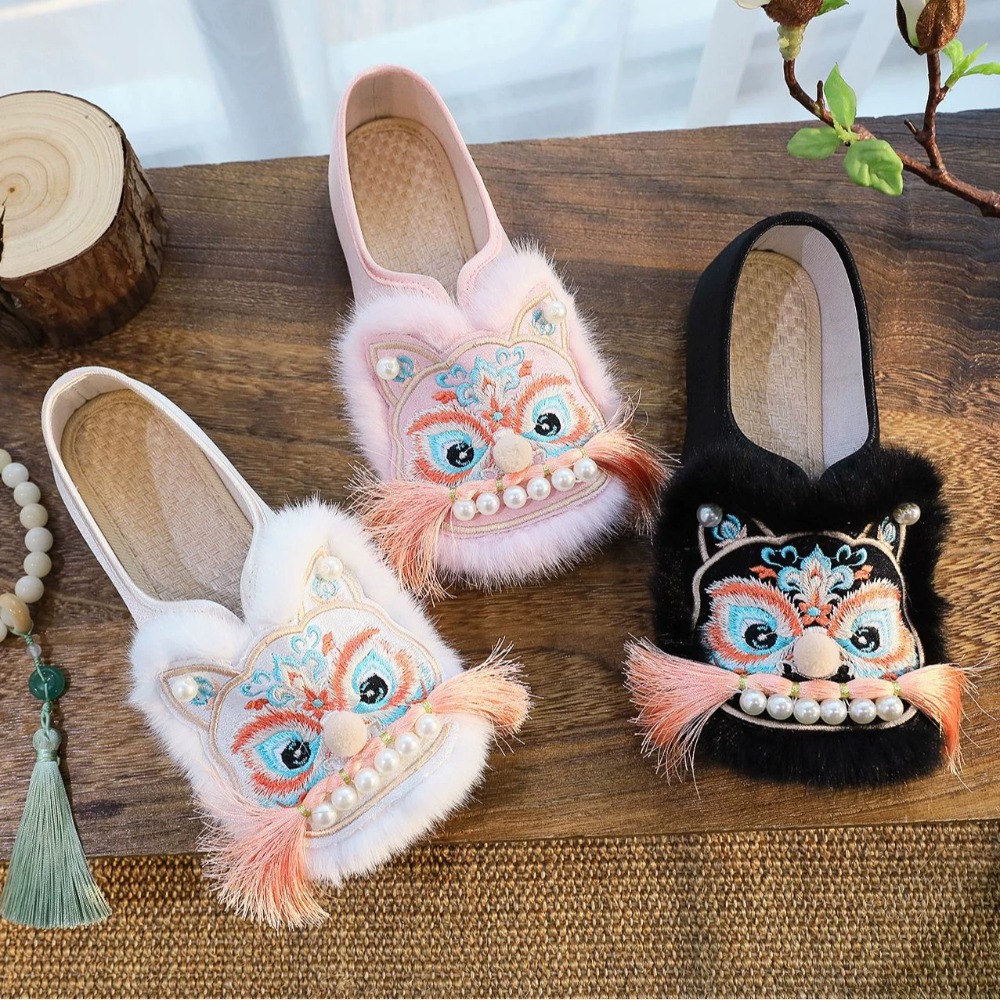 Zapatos de tela de estilo étni - Winter Ethnic Fashion For Women reseña y precio