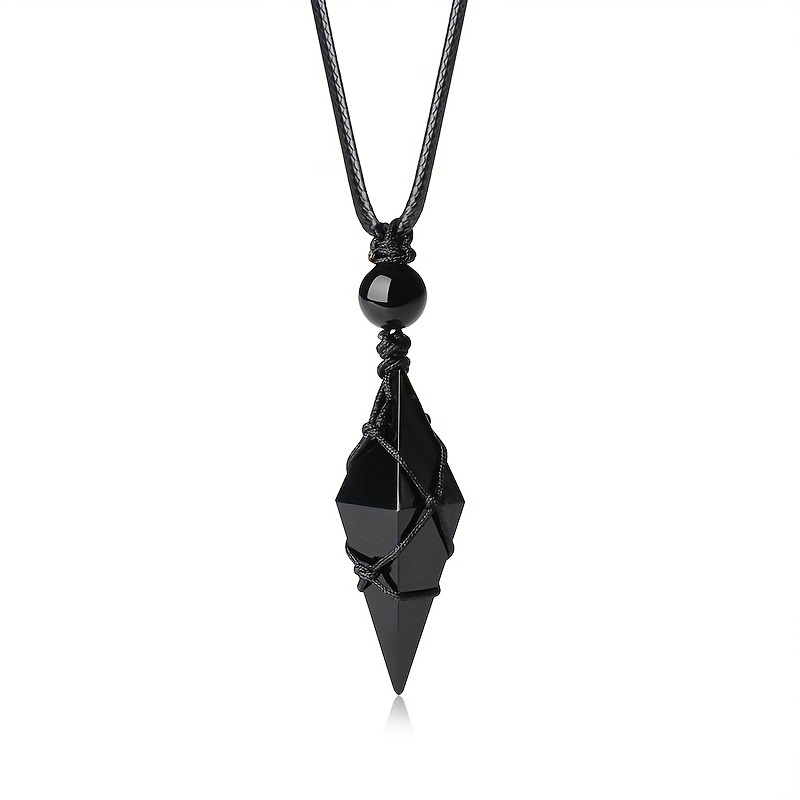 Collar con Colgante de Cristal - Ethnic Wear Men'S Fashion reseña y precio