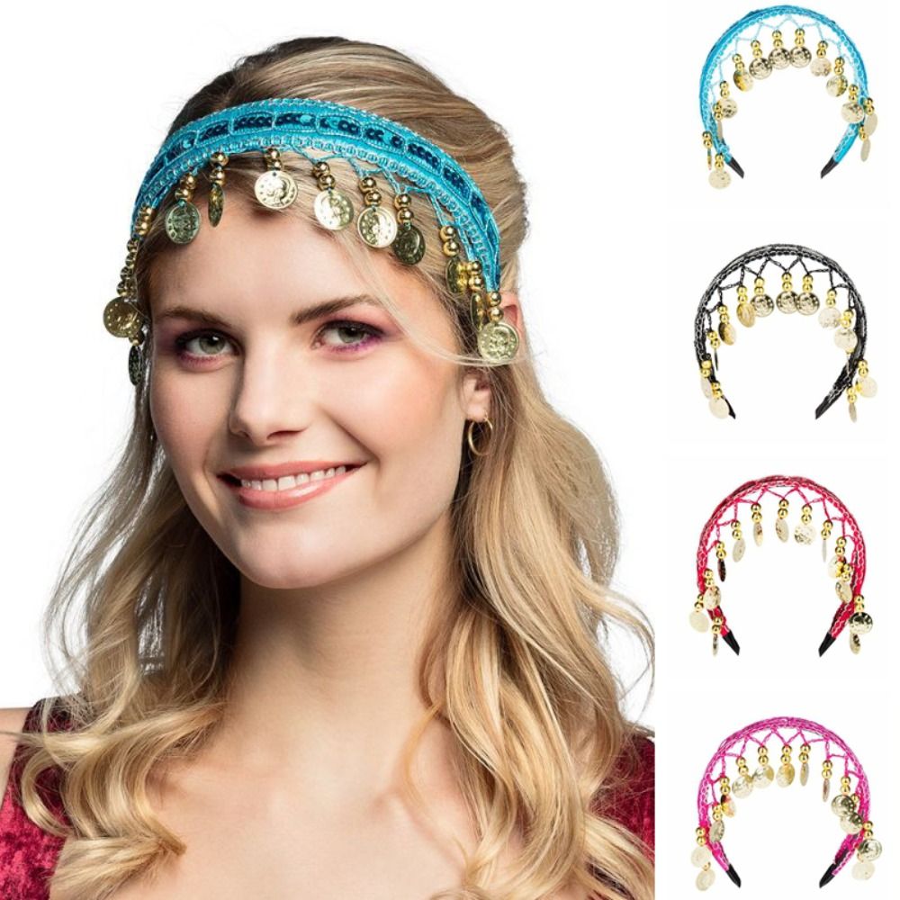 Diadema de Plástico Multicolor - Ethnic Fashion Show reseña y precio