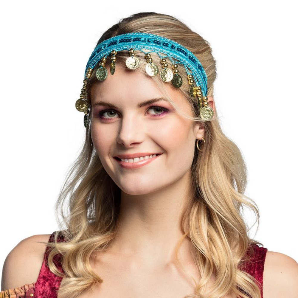 Diadema de Plástico Multicolor - Ethnic Fashion Show reseña y precio